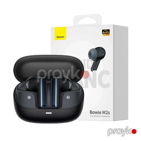 Baseus Bowie M2s Qulaqcıq Baseus Bowie M2s Cluster Black Qulaqlıq — Bakı