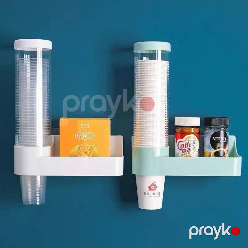 Divara Quraşdırılmış Kağız Fincan Saxlama Rəfı Yüksək Keyfiyyətli Davamlı Kağız Fincan Rəfi — Mallar, Bakı (6)