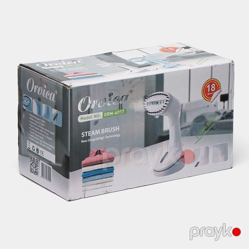 Orvica ORM-6017 Portativ Buxarlı Ütü Yüksək Keyfiyyətli Professional Buxarlı Ütü 1000W — Ev texnikası, Bakı (2)