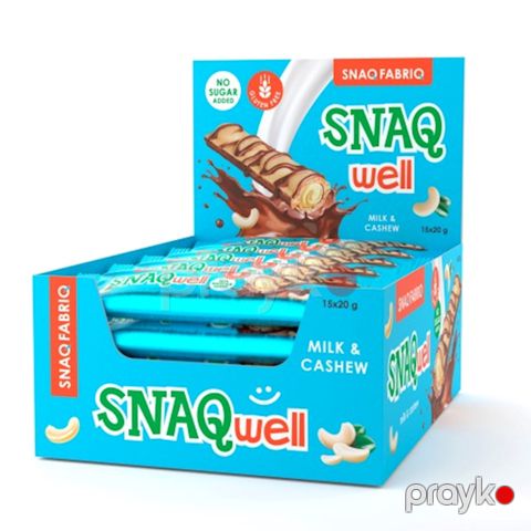 Proteinli vafli qutusu Snaq Fabriq Milk, 20 q, 28 əd — Bakı