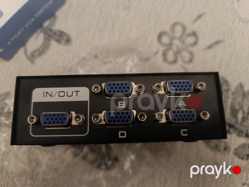 Məhsul: 4x1 VGA Switch (4 Port VGA Video Switch, Wide Screen) Təsvir — Digər, Bakı (2)