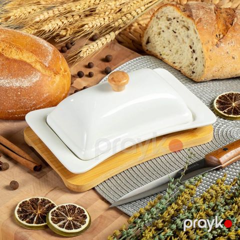 Y4-6617 Bambuk Material Yağ Qabı — Bakı