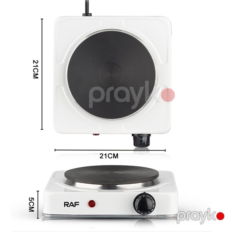 Portativ RAF Elektrikli Qızdırıcı 1000W Gücə Məxsus Paslanmaz Polad Piltə Yüksək İstiliyə Davamlı Raf Elektrikli Qızdırıcı RAF R.8010A — Plitələr, Bakı (6)