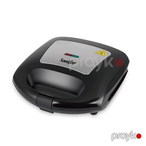Sonifer SF-6189 - Toster, Tost və Sendviç Hazırlama, 750W Güc, İki Dilim, Paslanmayan Polad, Plastik Material — Bakı