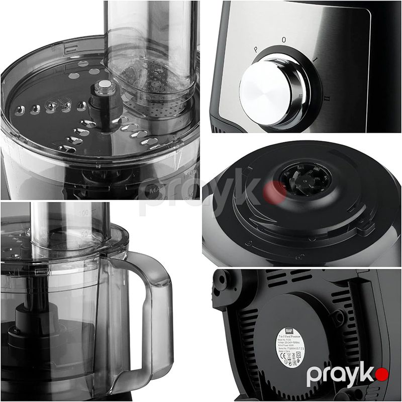 3 Sürətli 7-də 1 Arada Qida Prosessoru Çoxfunksiyalı Peşəkar Blender Dəsti 1600prm Böyük Tutumlu Profesionnal RAF Mətbəx Doğrayıcısı 1.5L — Blenderlər, xırdalayanlar və mikserlər, Bakı (5)