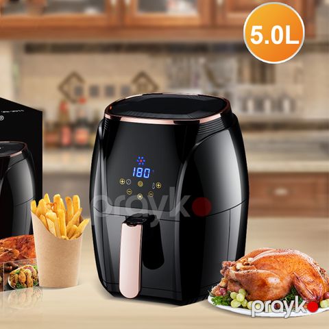 Sokany SK-3011 Air Frey Yapışmayan Bişirmə Səthinə Sahib 5L Rəqəmsal Hava Fritöz — Bakı