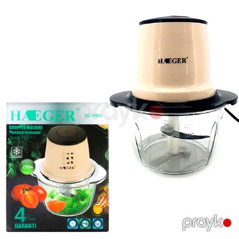 Haeger Tərəvəz Doğrayıcısı Standat Ölçüyə Malik 250V Gücündə Dözümlü Doğrayıcı Maşın — Bakı