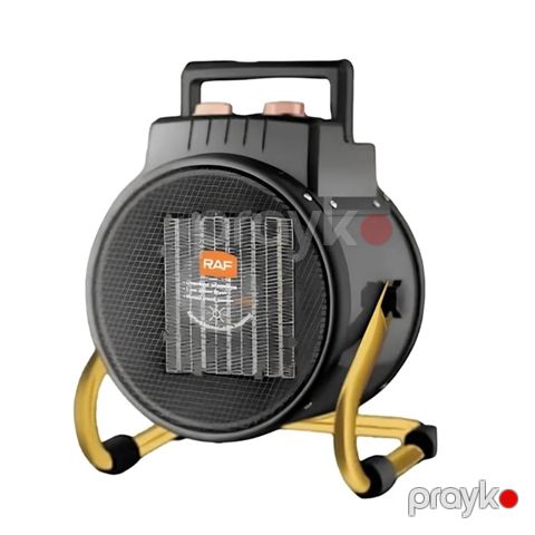 RAF Otaq Qızdırıcı R.1407 Elektrikli Ventilyator Qızdırıcısı 3000W Keramika istilik elementi fan qızdırıcısı — Bakı