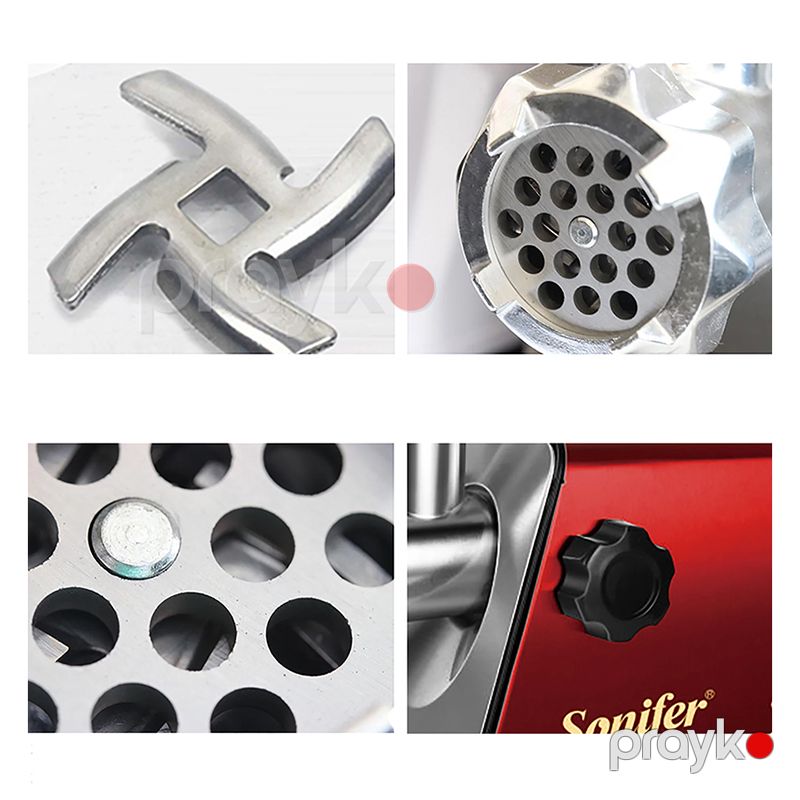 Sonifer SF-5016 Yüksək Keyfiyyətli Elektrikli Ətçəkən Maşın Yüksək Güclü 1200W — Digər mətbəx texnikası, Bakı (5)