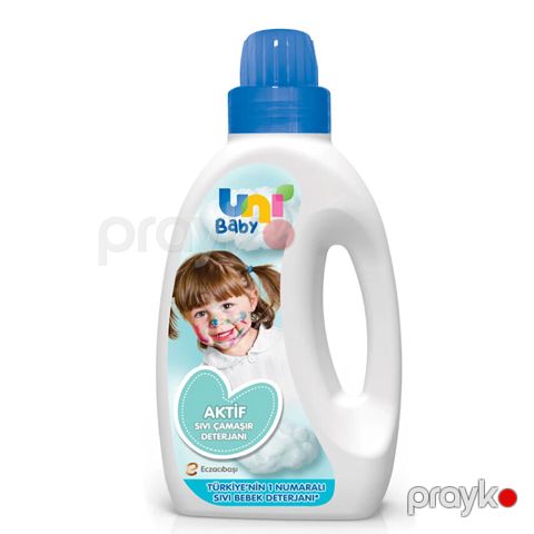 Uni Baby 1500 ml Bebek Aktif Sıvı Çamaşır Deterjanı 1500 ml Rengli və Ağlar Üçün Çamaşır Deterjanı — Bakı