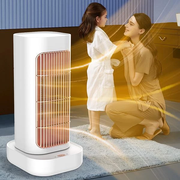 90 dərəcə fırlanan idarə olunan ekonomik keramik qızdırıcı Tez İsti 1300 W — Mallar, Bakı (3)