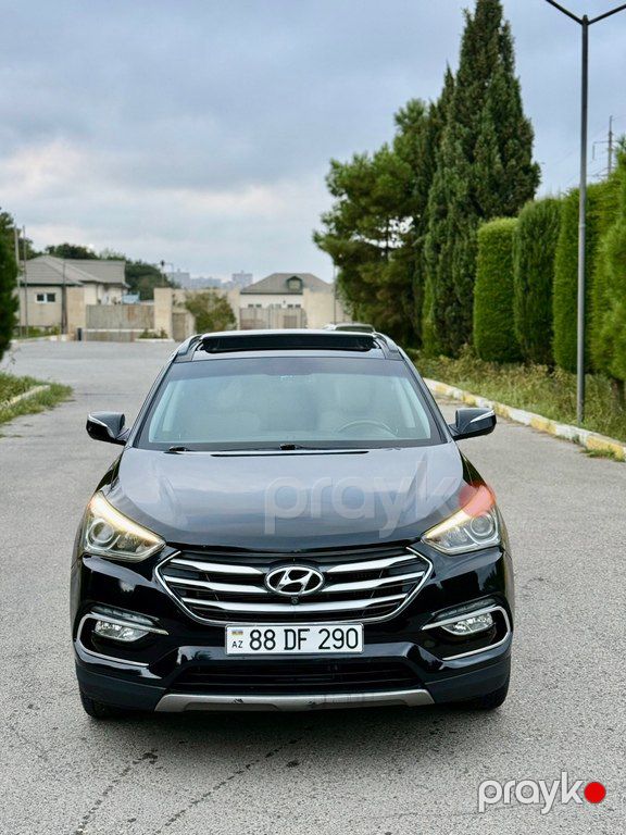 Hyundai Santa Fe, 2.0 L, 2016 il, 150 396 km 88-DF-290 — Avtomobillər, Bakı (3)