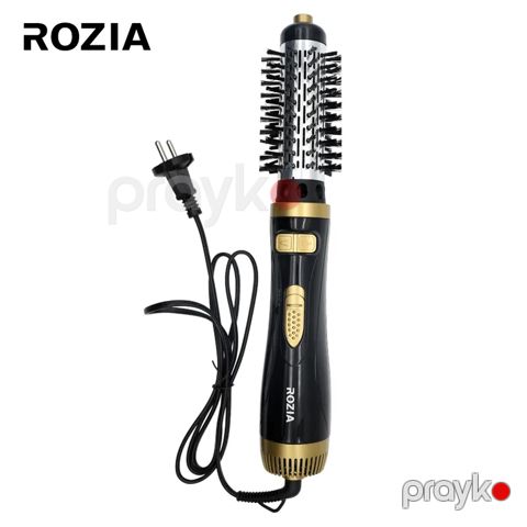 Rozia Elektrikli Fırça Fen Professional 1000W Gücündə Güclü Hava Feni Fırlanan Fırça Başlığı İlə 360° — Bakı