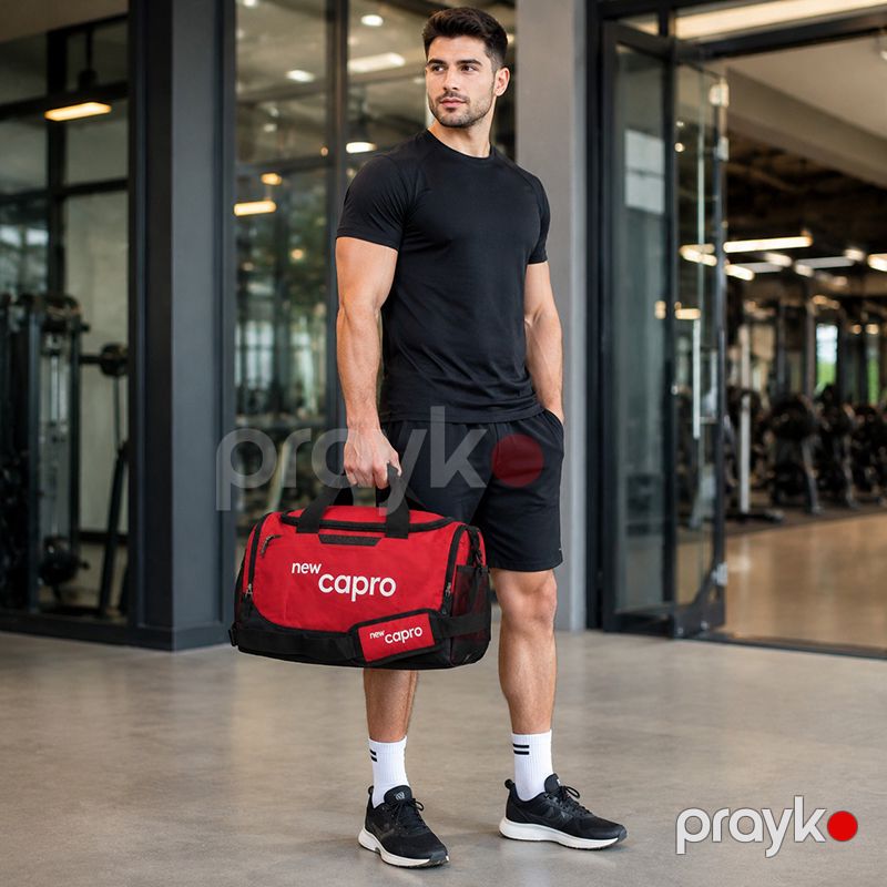 Müxtəlif Reng Seçimi İlə yeni İdman Çantası New Capro Daşınması Asan Fitness Çantası — Geyim, ayakkabı, aksesuarlar, Bakı (4)