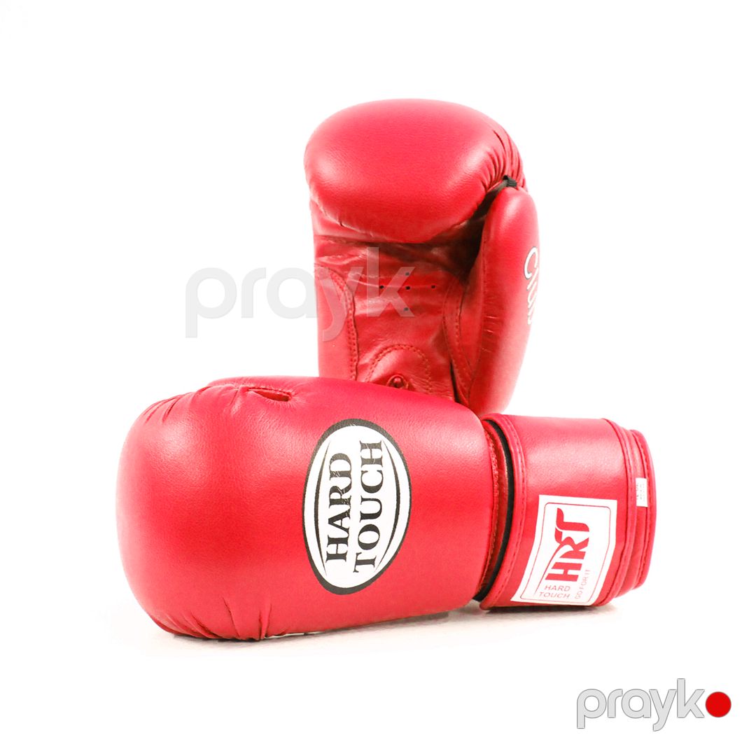 Boks Əlcəyi Hard Touch Professional Boks Əlcəkləri Qırmızı — İdman, hobi, istirahət, Bakı (5)
