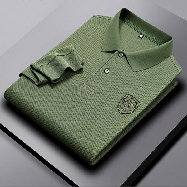 Polo Star Good pambıq trikotaj yaraşıqlı uzunqol kişi köynəyi — Kişi geyimi, Bakı (2)