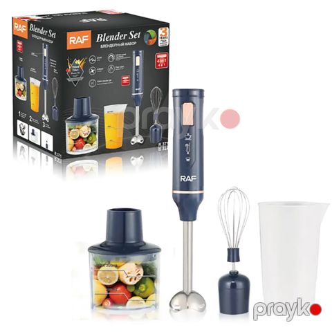 RAF R.371 Çoxfunksiyalı 4-ü 1 Arada Blender Yumurta Çırpıcı Doğrayıcı Üyüdücü Funksiyalı Blender 400W — Bakı
