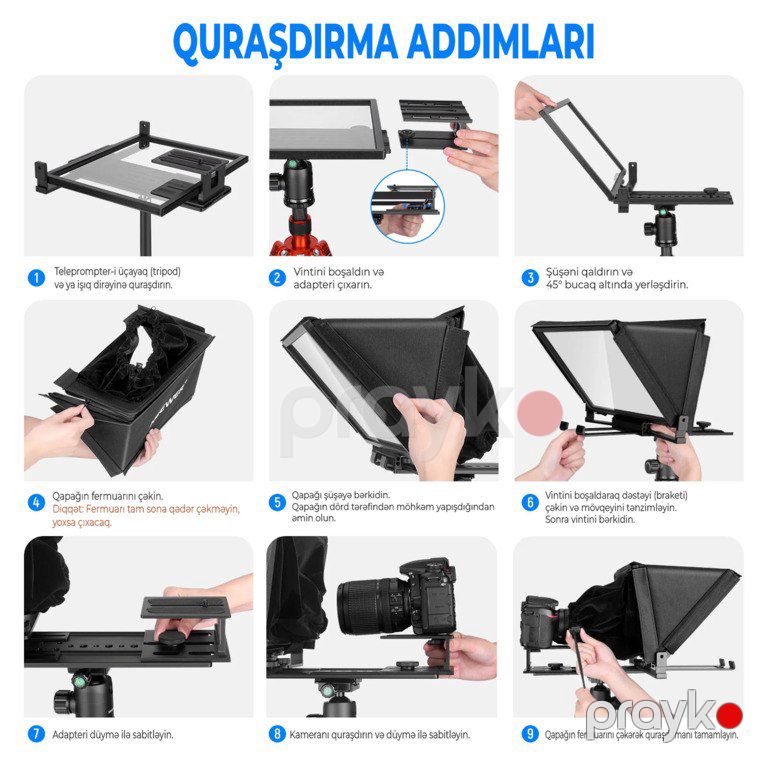 Neewer X12 Teleprompter — Foto və video texnikası, Bakı (4)