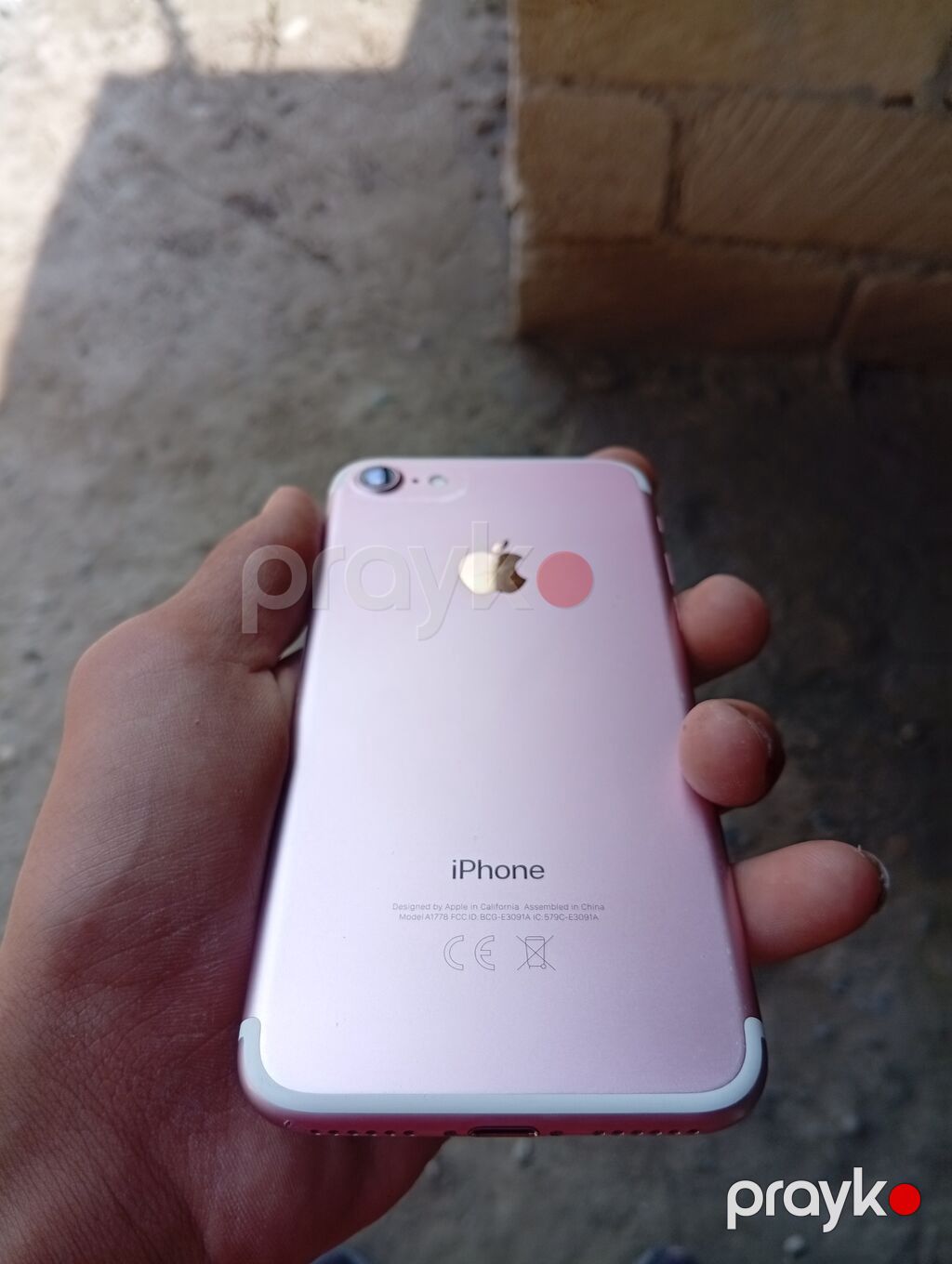 IPhone 7, Rose Gold, Barmaq izi — Apple iPhone, Saatlı (2)
