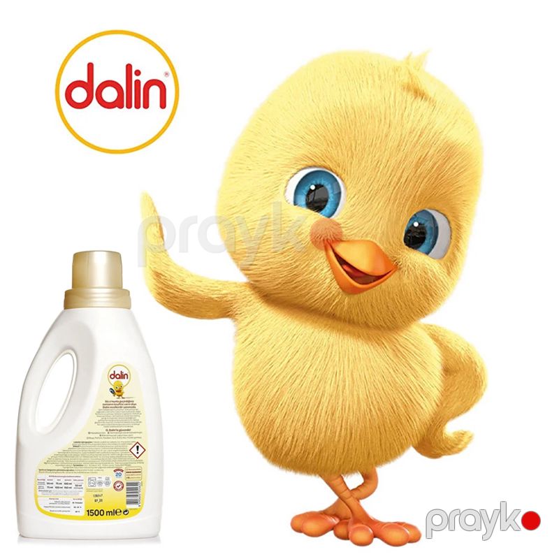 Dalin Sıvı Çamaşır Deterjanı 1500 ml Uşaqlar Üçün Dalin Paltar Yuyuc Maye Toz Sıvı Deterjan — Mallar, Bakı (4)