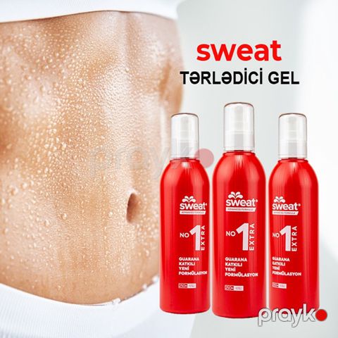Sweat Guarana Əlavə Edilmiş Tərlədici Gel Swtgel 02 — Bakı