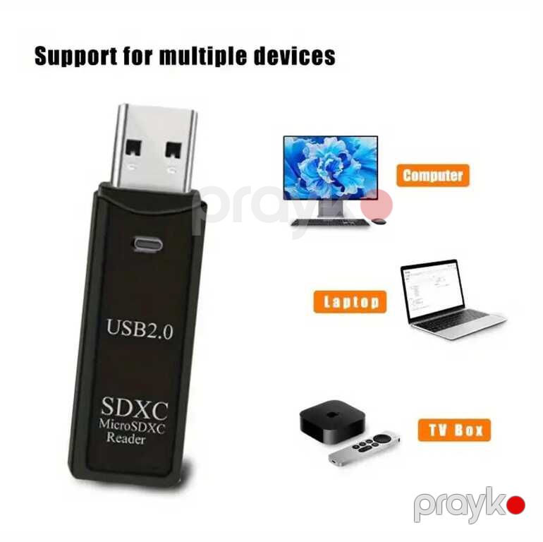 2-in-1 USB 3.0 MicroSD kart oxuyucu — Periferik cihazlar, Bakı (2)