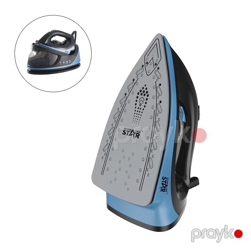 Winning Star ST-5005 Buxarlı Ütü Elektrik Şaquli Masaüstü Buxar Ütüləyicisi Seramik Iron Winning Star — Ev texnikası, Bakı (3)
