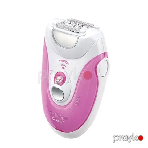 Kemei KM-299 - Epilyator 3-ü 1-də Epilyator Elektrikli Qadın Tük Qırxma Trimmeri Bikini Ayaqları Bədən Epilyatoru — Bakı