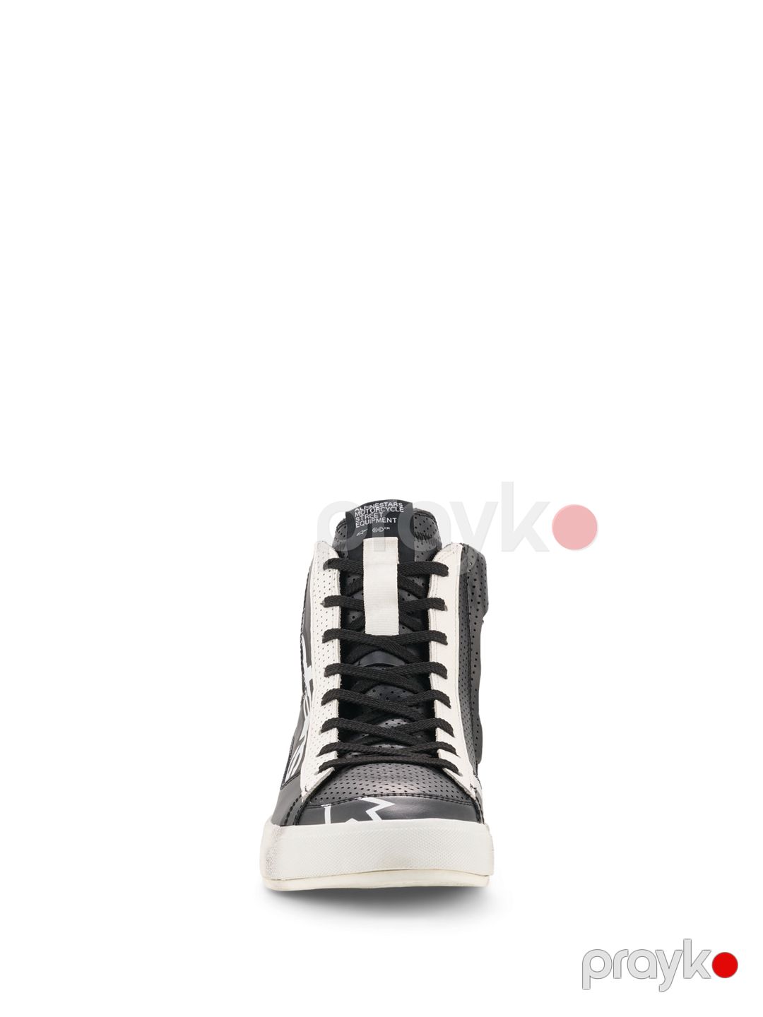 Motosikl çəkməsi Alpinestars Stated Flair, Ağ/Qara, ölçü 9 — Mallar, Bakı (2)