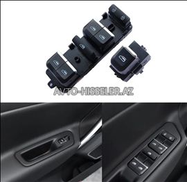 Geely Atlas Boyue Emgrand x7 sport şüşə (ayna) qaldıran knopka (düymə) bloku — Kuzov hissələri, Bakı (4)