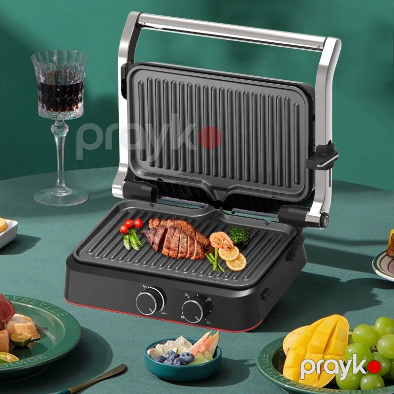 Sokany SK-08145 - 2-si 1-də Qril Bişirici, Vafli Bişirici, 1500W Güc, Güclü Toster — Toster və vaflyasıcı, Bakı (5)