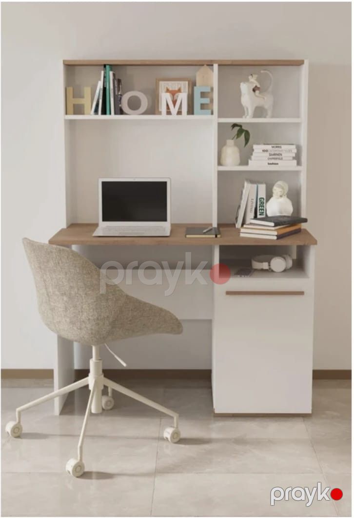 Yazı masası rəflərlə Elegant Wood ZARR317 — Mallar, Bakı (2)