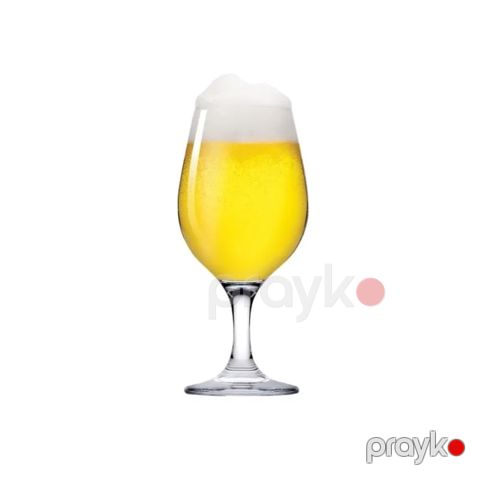 Badə dəsti pivə üçün Pasabahce Amber 440305, şüşə, şəffaf, 390 ml, 6 əd — Bakı