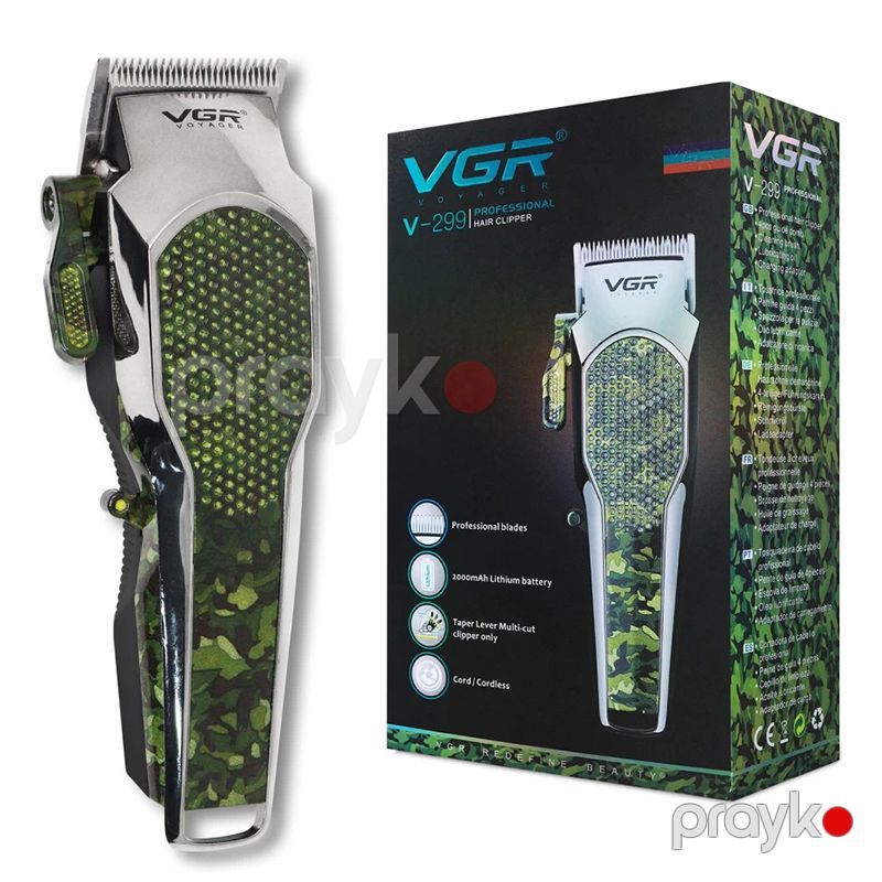 VGR Professional Saç Kəsmə Makası Kişilər Üçün Elektrikli Rəqəmsal Saç Düzəldici Trimmer 150dq İş Vaxtı — Usturalar, trimmerler və epilyatorlar, Bakı (6)