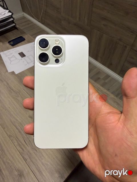 Apple iPhone 15 Pro Max White Titanium 256GB/8GB — Bakı
