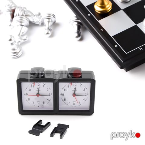 Praktiki Leap PQ9905 Quarts Analog Şahmat Saatı — Bakı