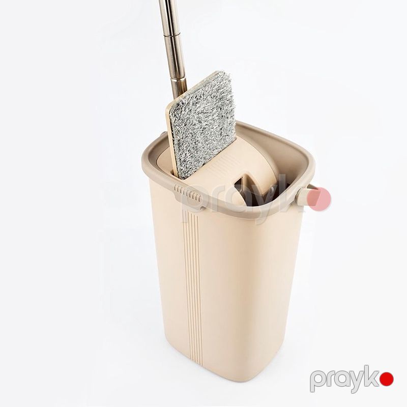 Yeni Düzbucaqlı Döşəmə Təmizləyici Dəsti Moda Hijyen UP-700 UP700 Krem Spin Mop 6.5 L Döşəmə Divar Üçün Mop Kova Seti — Mallar, Bakı (2)