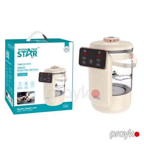 Wınnıng Star ST-6033 Elektrikli Su İsidici Portativ Led Ekranlı Su Qaynadıcı 1350W — Bakı