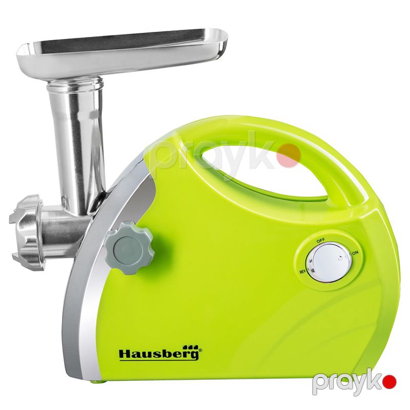 Ətçəkən Maşın Hausberg HB-3430VR Paslanmaz Polad 1800W Mis Mühərrik Yaşıl — Digər mətbəx texnikası, Bakı (2)