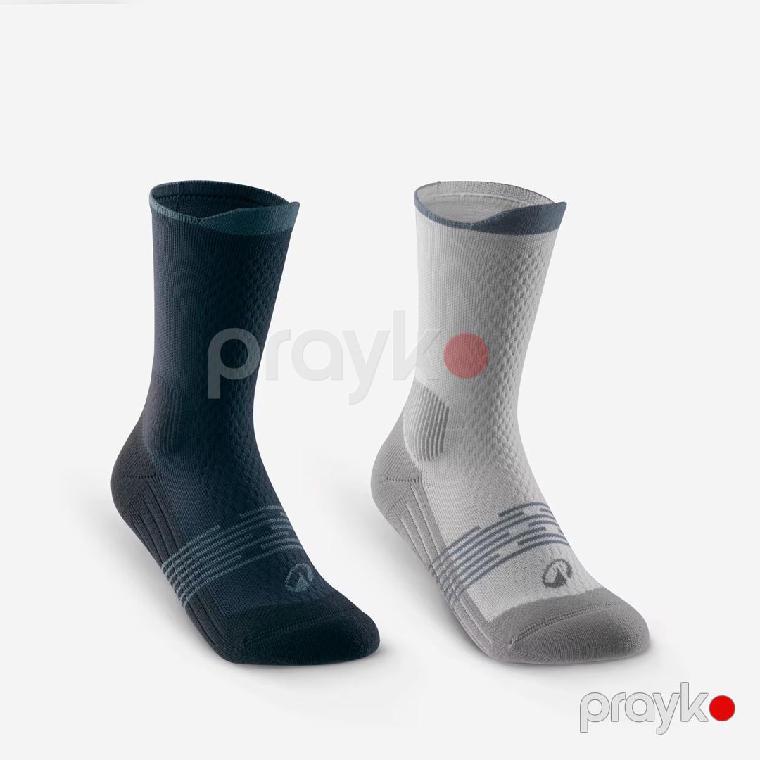Oğlanlar üçün corab dəsti Decathlon Quechua 8881174, 2 cüt, elastan/poliamid, ölçü 31-34 — Mallar, Bakı