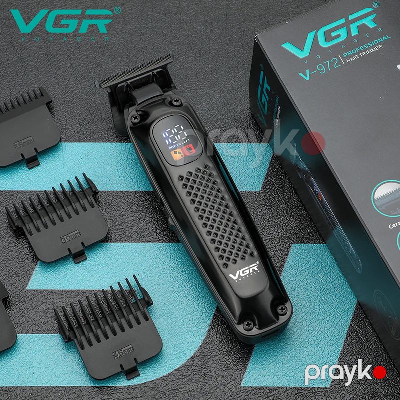 VGR V-972 Yüksək Keyfiyyətli Saç Təraş Maşını Kişi Üçün Trimmer — Usturalar, trimmerler və epilyatorlar, Bakı (2)