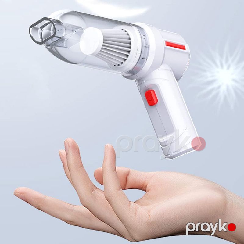 3-ü 1-də Avtomobil Üçün Super Səssiz Protativ Tozsoran Güclü Motora Sahib Çoxfunksiyalı Simsiz Tozsoran Mini Toz Toplayıcı — Tozsoran, Bakı (4)