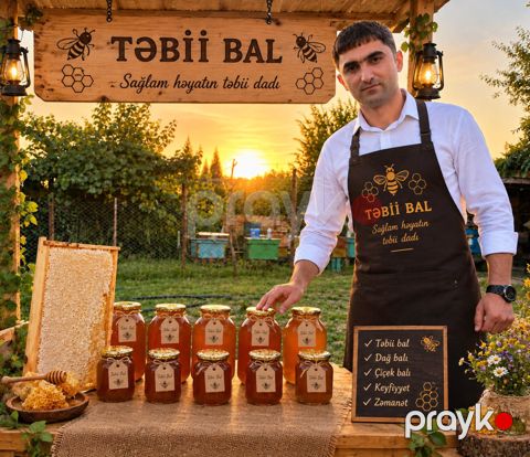 Təbii bal və arı məhsulları — Lerik