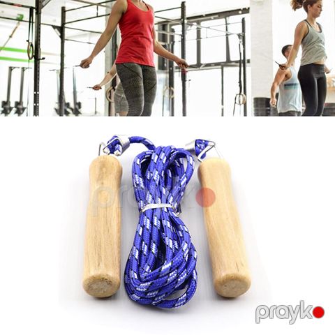 Aşınmaya Davamlı Pirqilka Bodibildinq Atlanma İpi Fitnes, Yağ Yandırma Üçün Möhkəm Atlanma İpi — Bakı