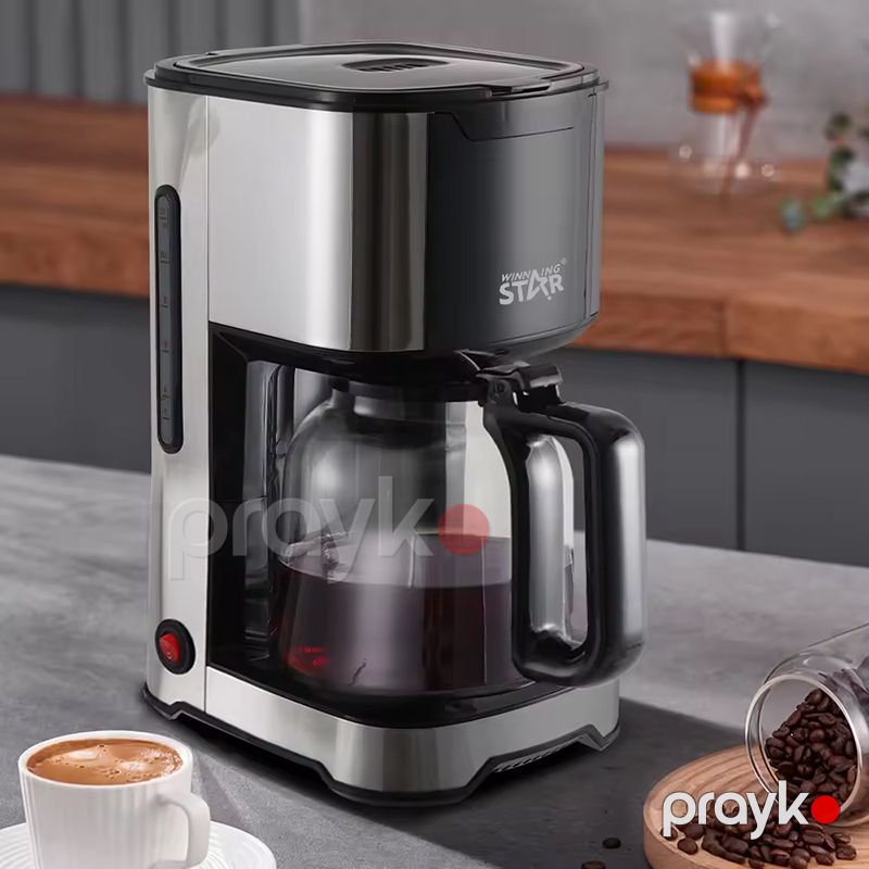Wınnıng Star ST-9708 Kofe Dəmləyən Maşın Kofe Aparatı 1000W — Digər mətbəx texnikası, Bakı (2)