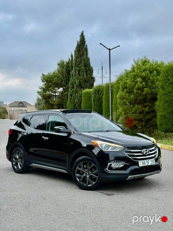 Hyundai Santa Fe, 2.0 L, 2016 il, 150 396 km 88-DF-290 — Avtomobillər, Bakı (2)