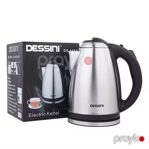 Dessını DS-19SS Elektrikli Çaydan Yüksək Keyfiyyətli Çaydan 2000W Gücündə — Bakı