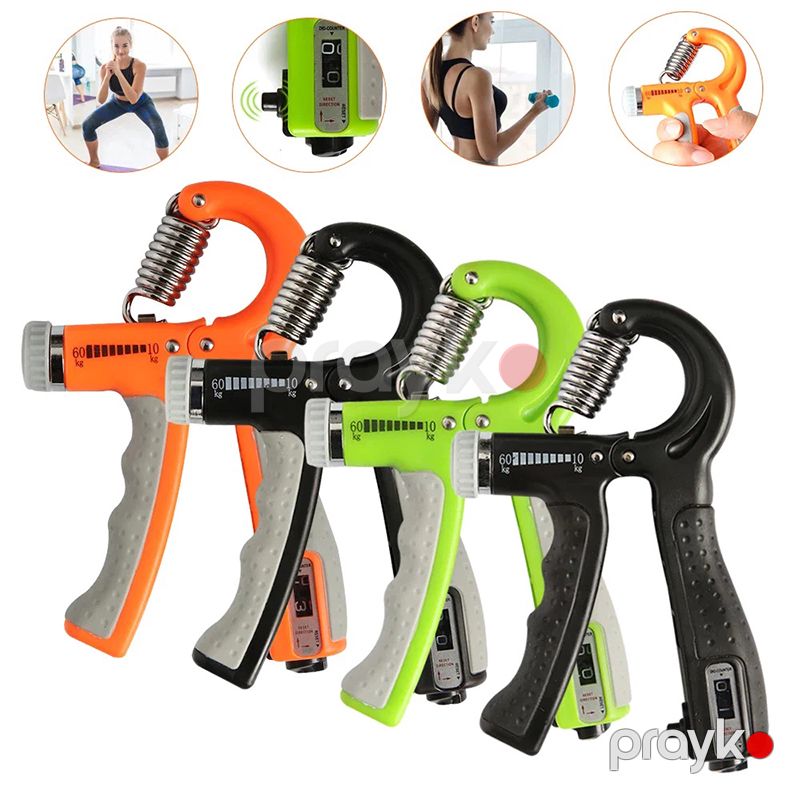 Yeni Sayğaclı Bilək Trenajoru Əl Üçün Bilək Gücləndirici Tənzimlənən Polad Espander 60 Kq — Fitness və simulyatorlar, Bakı (3)