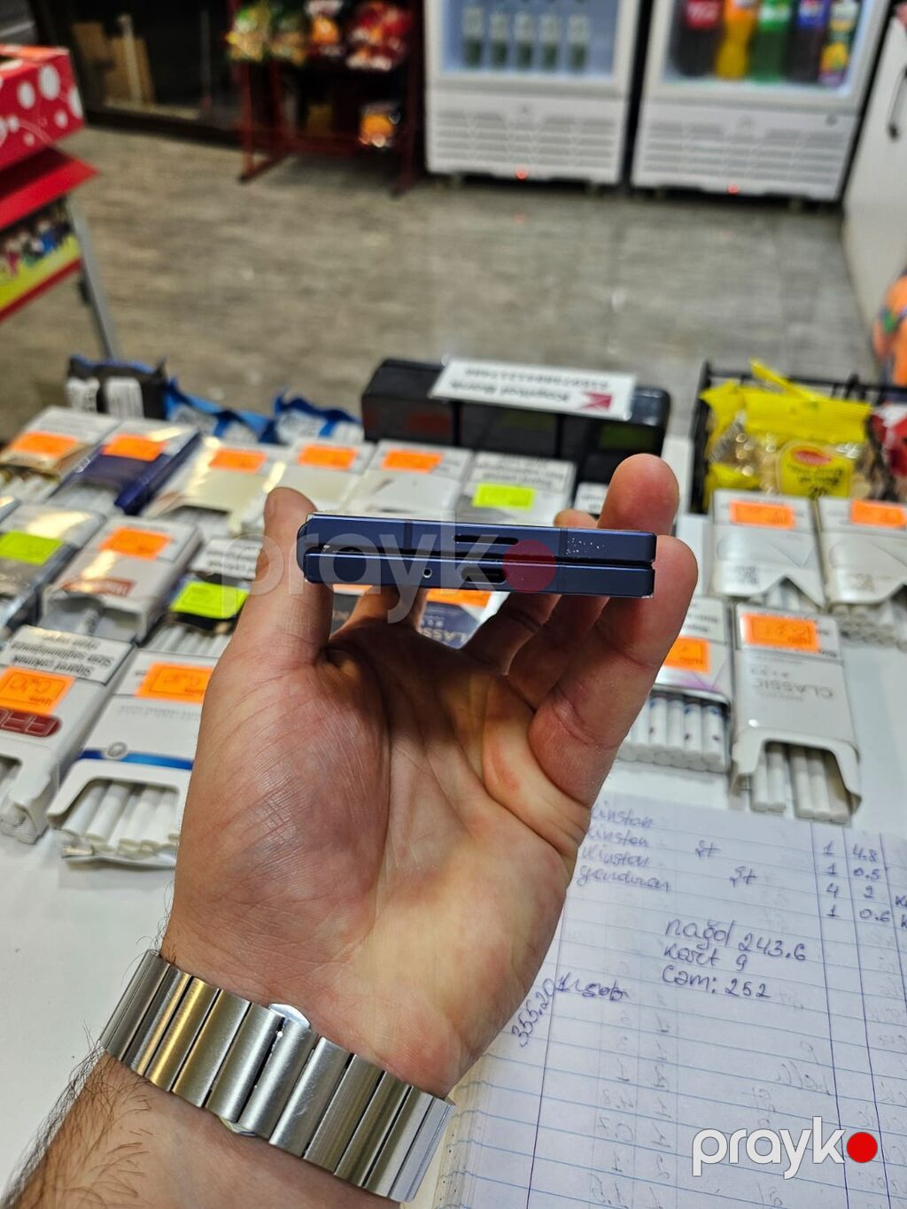 Samsung Galaxy Z Fold 6, 256 GB, rəng - Göy, Barmaq izi — Samsung, Bakı (5)