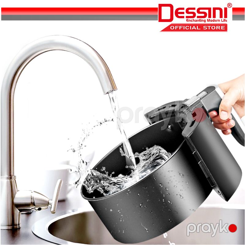 Dessını 5.2L DSN-DS805 Air Fryer Yağsız Elektrikli Hava Fritözü 5.2l Tutumlu Ağ Qızılı rengli Fritöz — Digər mətbəx texnikası, Bakı (6)